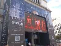 Opera - Teatro Real - DEmana de Opera - morgen - Open Air - Otello - Madrid, Spanien