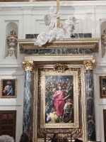 Cathedrale von Toledo - die Sakristei - Altar mit dem berühmten Bild von El Greco