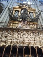 Chorgestühl mit Orgel - Toledo