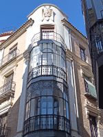 Die halbrunden Erker - was für Baukunst - Toledo, Spanien 