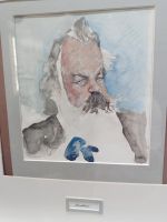 In unserem Frühstücksraum - Bilder von den berühmten Komponisten - Ópera Hotel - Madrid