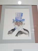 In unserem Frühstücksraum - Bilder von den berühmten Komponisten - Ópera Hotel - Madrid