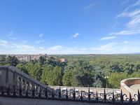 Ausblick ins Grüne von Madrid