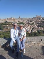 Unser Stadtführer Francisco und Reisebegeleitung Marieta in Toledo