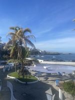 Blick vom Hotelbalkon