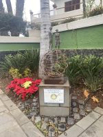 Denkmal für Touristen in Puerto de la Cruz