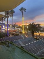 Blick vom Hotelbalkon