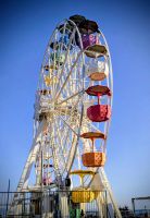Riesenrad auf dem Tibidabo.