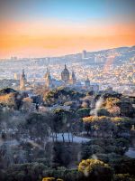 Blick aus der Seilbahn zum Nationalmuseum.