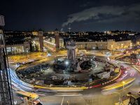 Plaza de España von der Terrasse der Stierkampfarena.