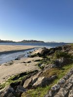 Spanien, Strand direkt neben dem Hotel in Baiona &ndash; &copy; Sabine C. Seifert (Eberhardt TRAVEL)