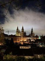 Spanien, Santiago de Compostela bei Nacht &ndash; &copy; Sabine C. Seifert (Eberhardt TRAVEL)