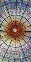 Barcelona - Paulau de la Musica - Dachgestaltung aus Glas &ndash; &copy; Anke Nicke (Eberhardt TRAVEL)