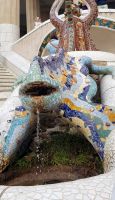 Barcelona - Parc Güell - der berühmte Salamander &ndash; &copy; Anke Nicke (Eberhardt TRAVEL)