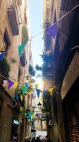 Barcelona - schmale Gassen in der Altstadt &ndash; &copy; Anke Nicke (Eberhardt TRAVEL)
