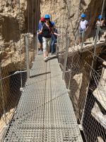 Letzte Schwierigkeit - die Hängebrücke &ndash; &copy; Elke Knappe (Eberhardt TRAVEL)