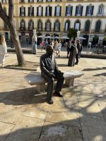 Picasso Statue Plaza de la Merced - Málaga &ndash; &copy; Laetitia Wollny (Eberhardt TRAVEL)