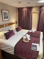 Kabinenbezug auf der MS Belle de Cadix &ndash; &copy; Laetitia Wollny (Eberhardt TRAVEL)