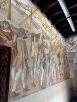 Gemälde vom Aufbruch Kolumbus im Kloster Rábida &ndash; &copy; Laetitia Wollny (Eberhardt TRAVEL)