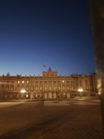 Das Köningspalast - Abendstimmung - Madrid &ndash; &copy; Marieta Beck (Eberhardt TRAVEL)