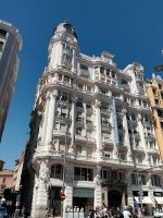 Gran Via - historisches Gebäude - heute Hotel Atlantico - Madrid &ndash; &copy; Marieta Beck (Eberhardt TRAVEL)