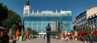 Edificio Simeón - heute Melia Hotel Reina Viktoria wird renoviert - Madrid  &ndash; &copy; Marieta Beck (Eberhardt TRAVEL)