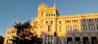 Cibeles Palacio in der Abendsonne - Madrid &ndash; &copy; Marieta Beck (Eberhardt TRAVEL)