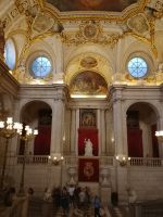Haupttreppe und Gewölbe- Königlicher Palast - Palacio Real - Madrid &ndash; &copy; Marieta Beck (Eberhardt TRAVEL)