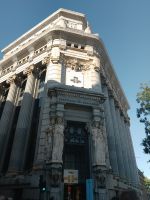 Gebäude des Cervantes Institutes - Gran Via - Madrid &ndash; &copy; Marieta Beck (Eberhardt TRAVEL)