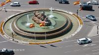 Kybeles Brunnen von oben - Madrid  &ndash; &copy; Marieta Beck (Eberhardt TRAVEL)