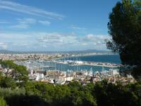 Aussicht vom Schloss Bellver