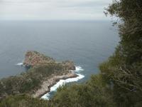 erste Ausblick auf die Nordküste der Insel