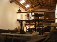 Ölpresse in den Gärten von Alfabia