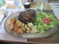 Lammbraten vorher...