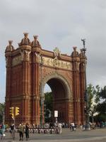 Triumphbogen - Eingangstor zur 1. Weltausstellung