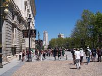 Plaza de Oriente in Madrid