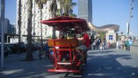 Getränkewagen in Barcelona