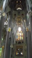 in der Sagra Familia in Barcelona