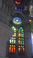in der Sagra Familia in Barcelona