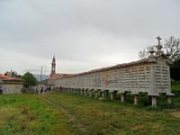 Mit 34 Metern zweitlängster Getreidespeicher in Galicien