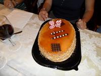 Geburtstagskuchen unseres Geburtstagskindes Anja