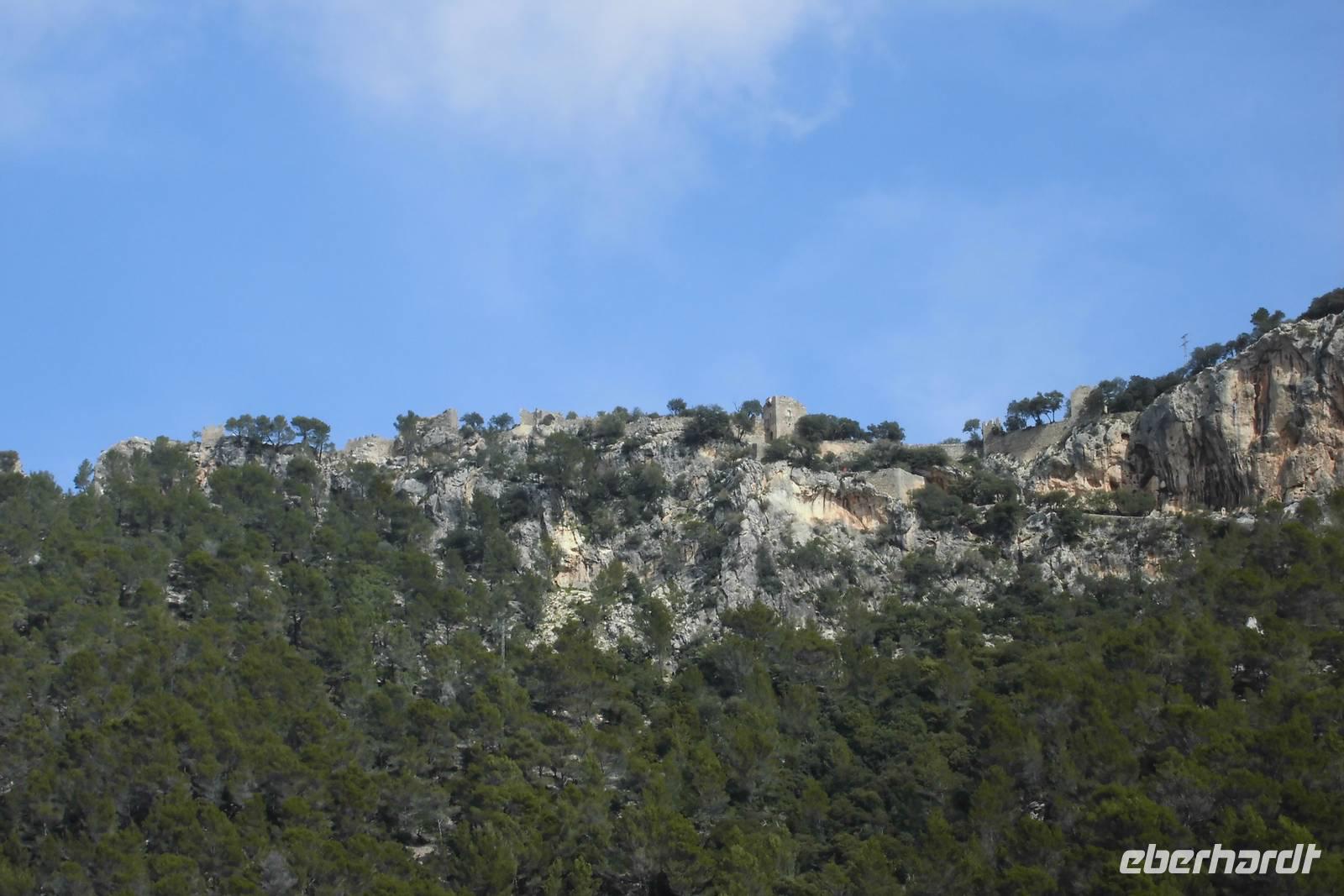 Da oben ist es - das Castell d'Alaró!