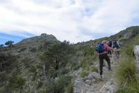 Anstieg zur Talaia d'Alcudia