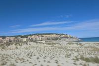 Blick zurück nach Cala Mesquida