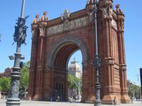 Barcelona - Triumphbogen Nordseite