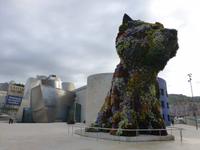 Bilbao - Blumenhund Puppy vor Guggenheim