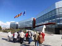 Burgos - Gruppe vor Museum von Burgos