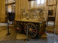 Burgos - Kathedrale Wagen für Fronleichnam