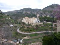 Cuenca - Blick auf Huecar Schlucht mit Parador
