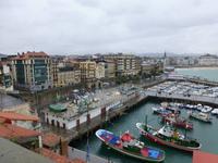 San Sebastian - Blick auf Hafen